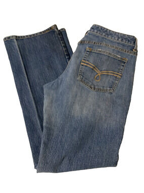 American Rag Ce Womens Bootcut Jeans Size 11R Western Cowgirl Denim 33x30